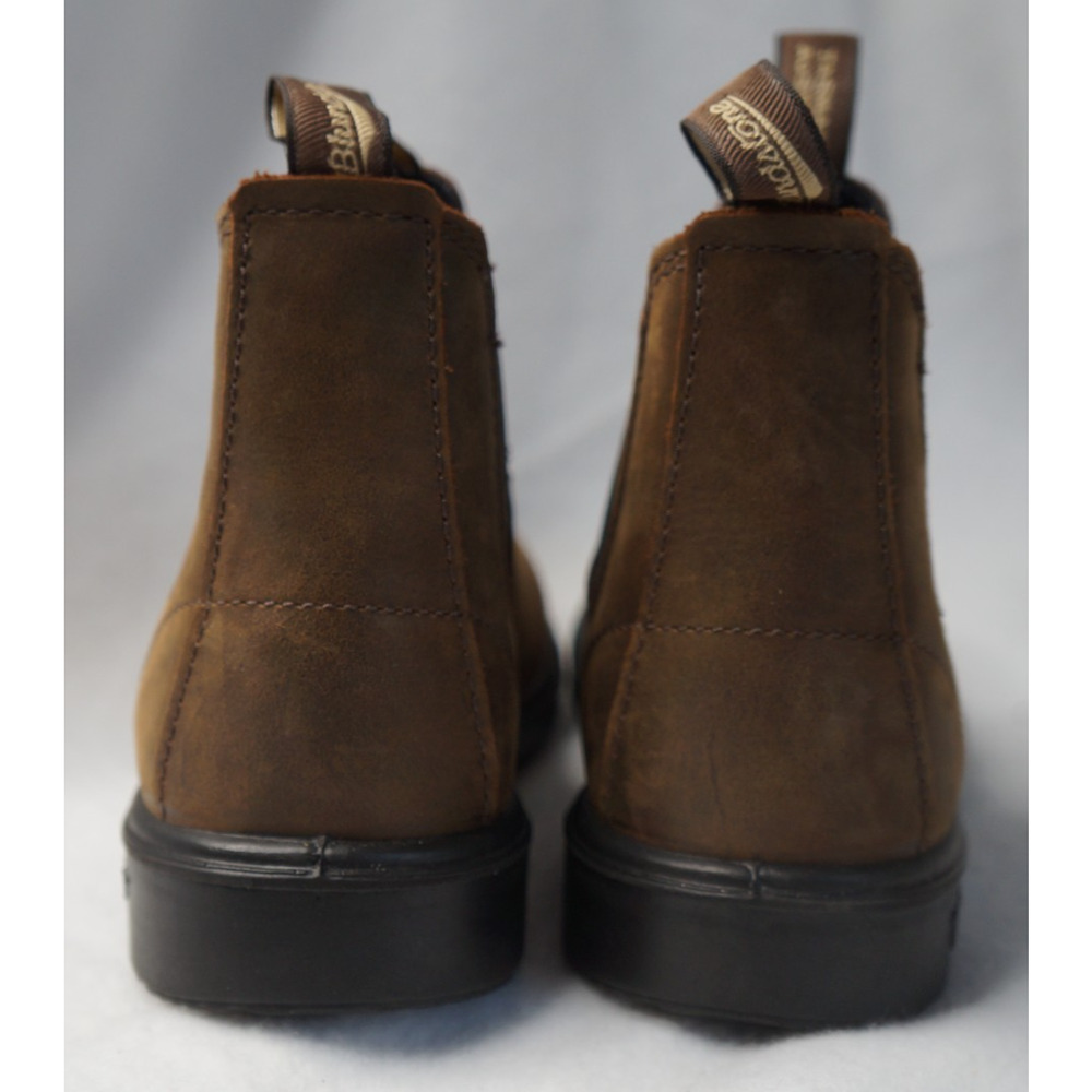 BLUNDSTONE Kids’ Series #565 Rustic Brown Leather Chelsea Boots AU 2 US -3.5 - Picture 5 of 11